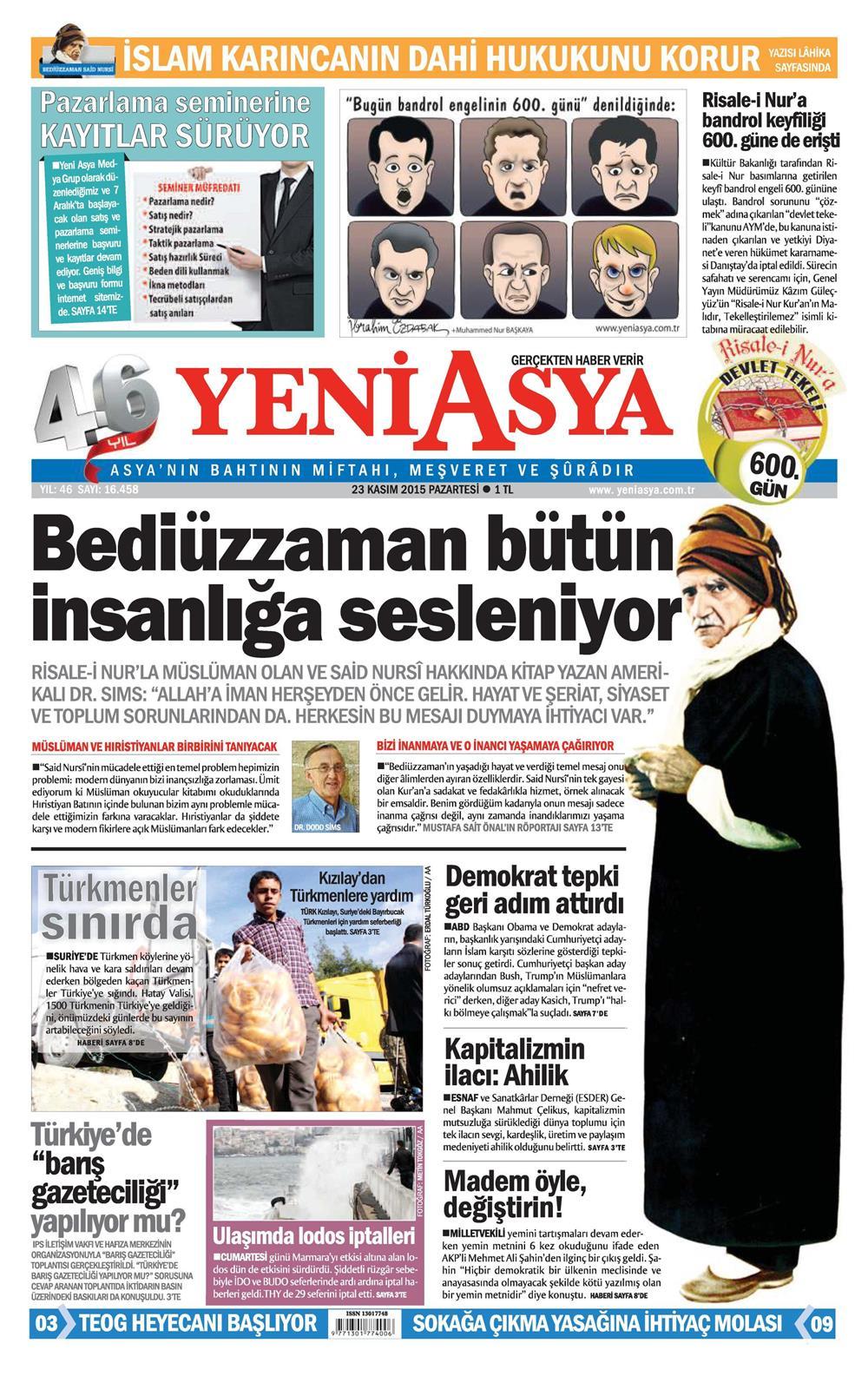 Gazeteler bugün ne yazdı? - 7