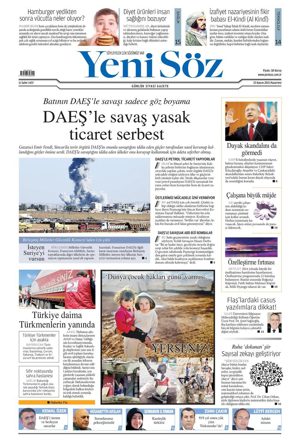 Gazeteler bugün ne yazdı? - 18