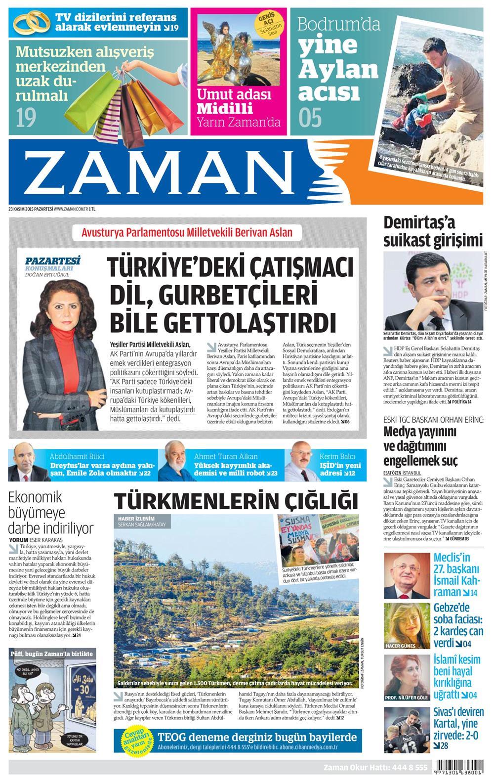 Gazeteler bugün ne yazdı? - 16