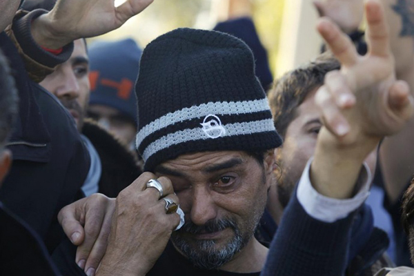 Mülteciler Avrupa'yı protesto etti - 4