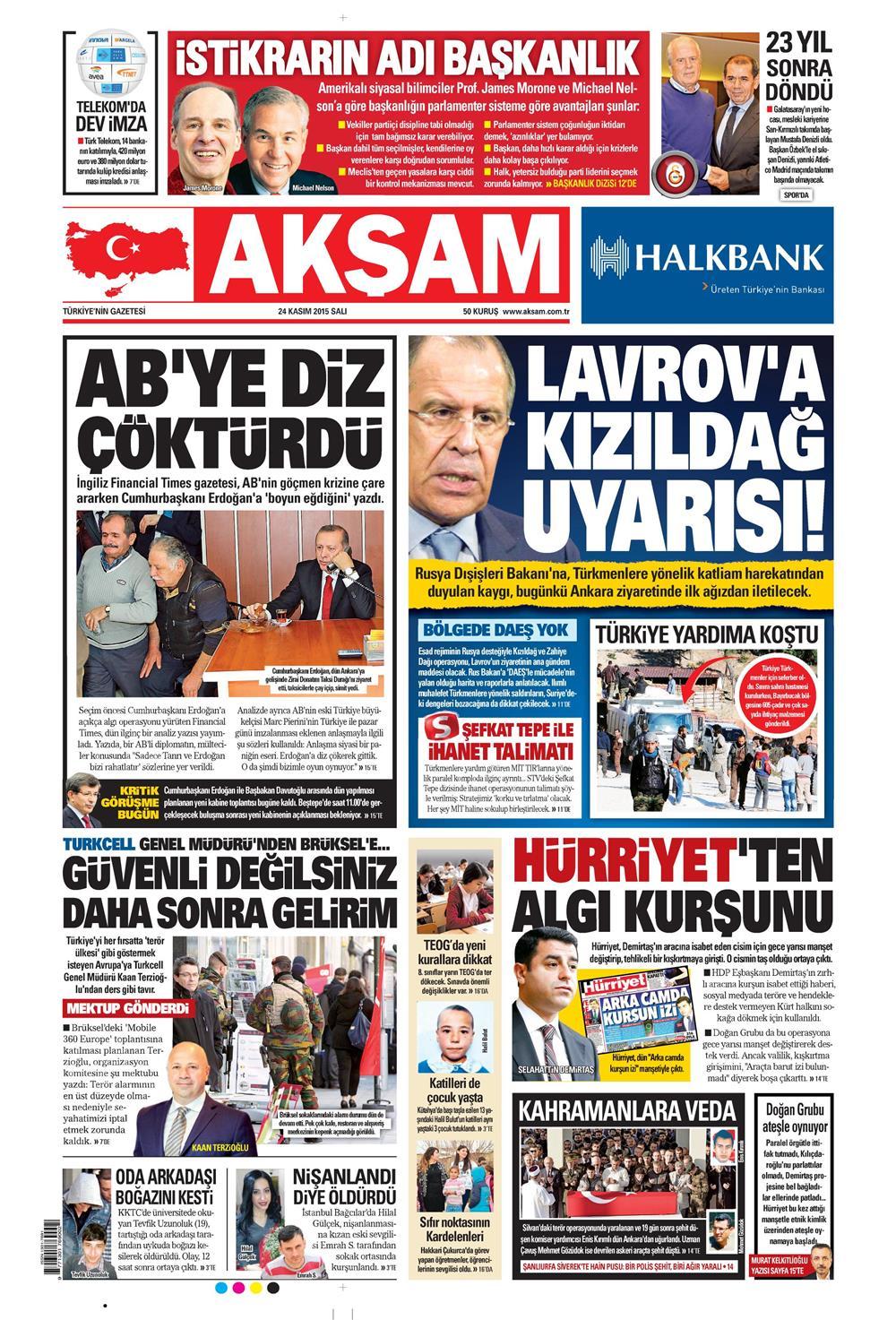 Gazeteler bugün ne yazdı? - 15