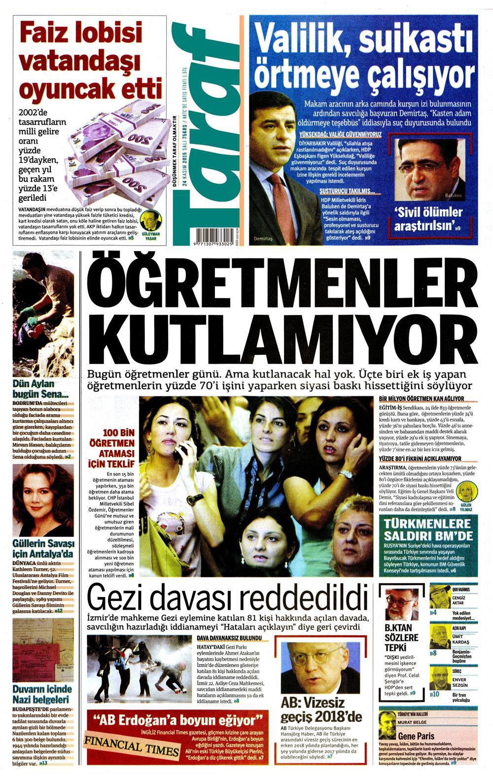 Gazeteler bugün ne yazdı? - 21