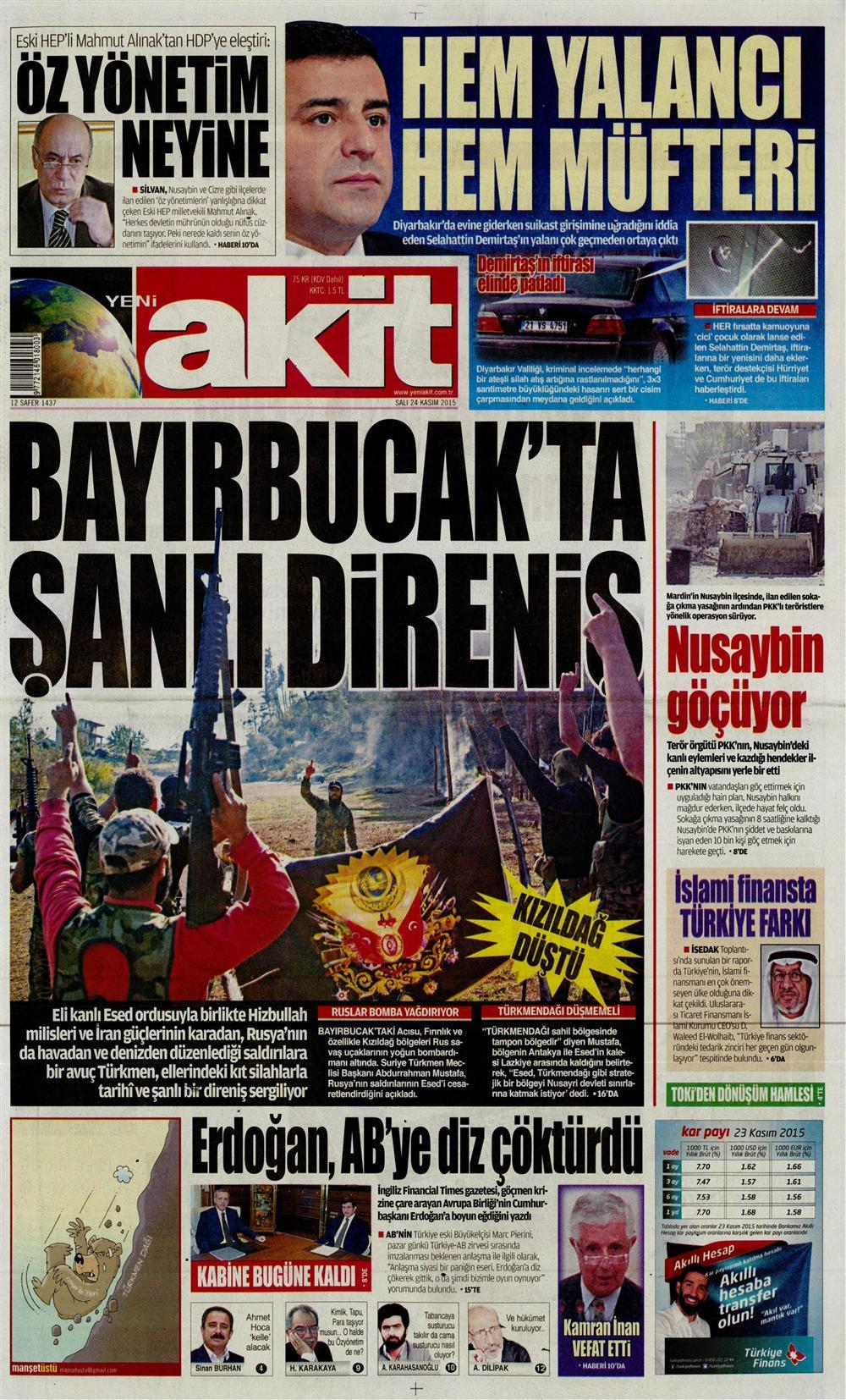 Gazeteler bugün ne yazdı? - 6