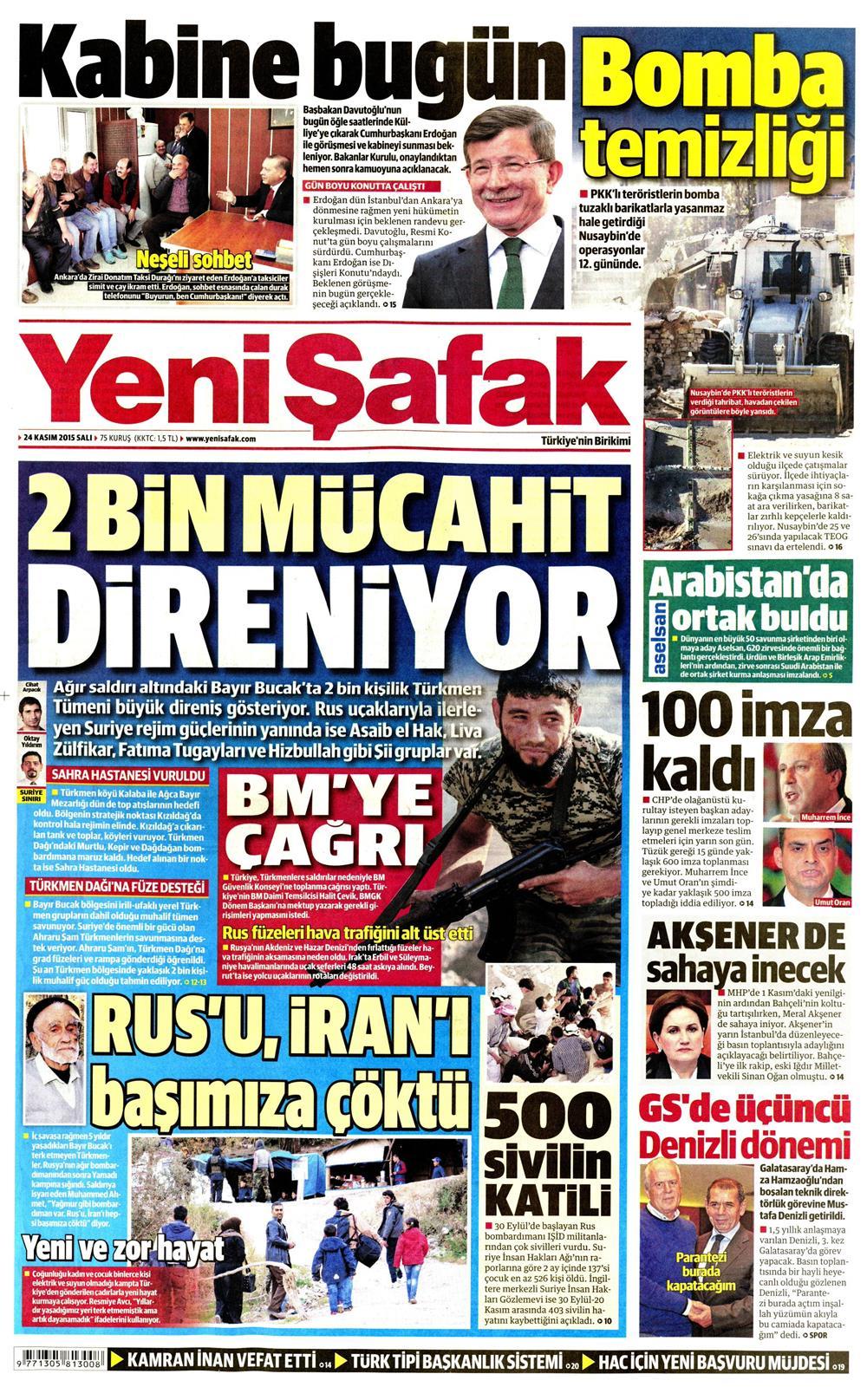 Gazeteler bugün ne yazdı? - 25