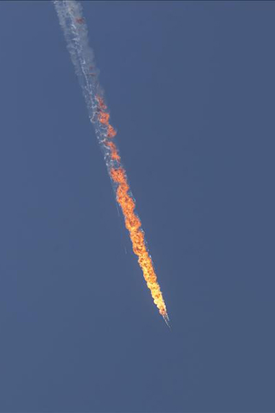 Suriye sınırında düşen uçak - 4