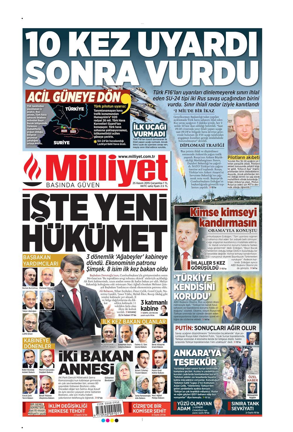 Gazeteler bugün ne yazdı? - 7