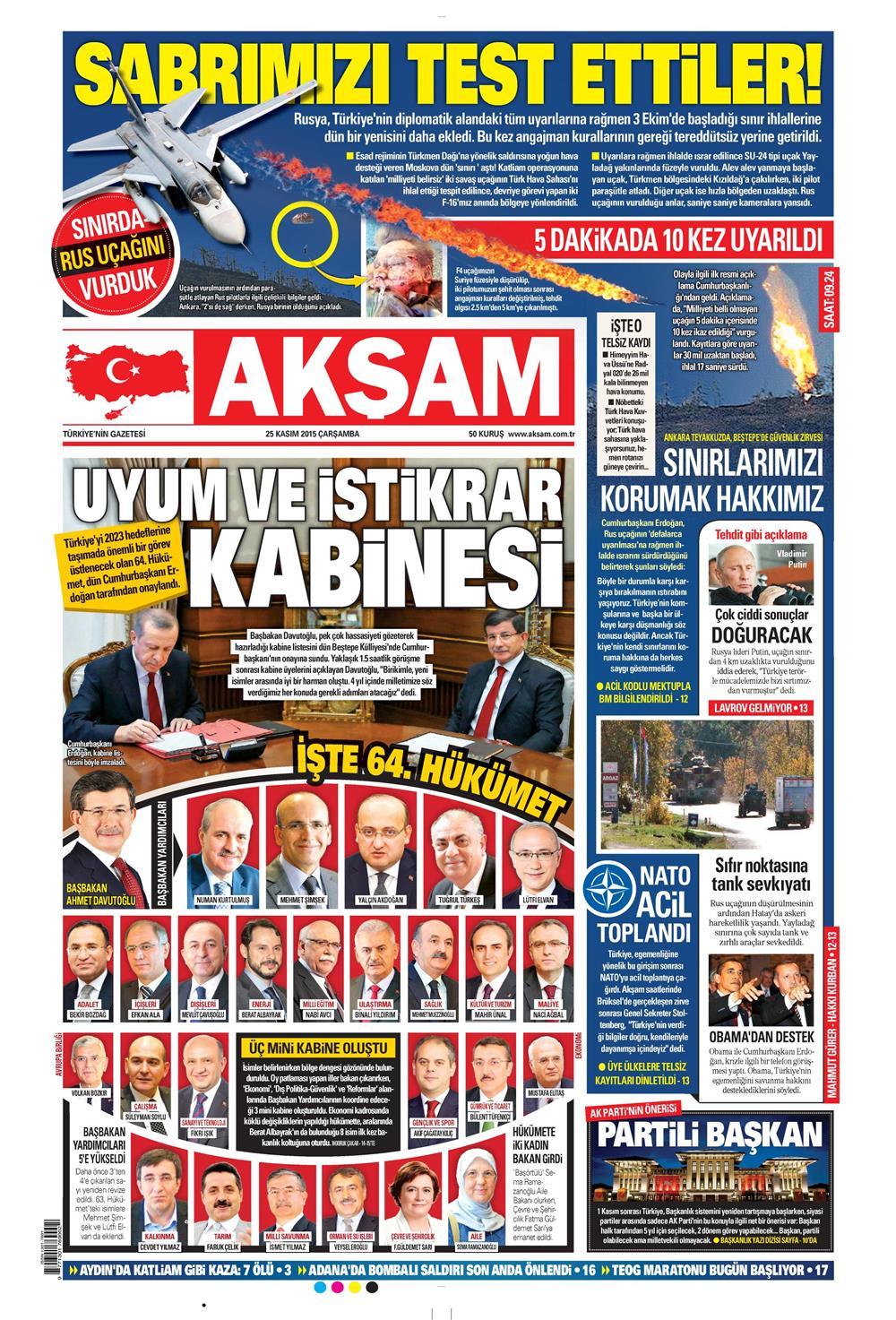 Gazeteler bugün ne yazdı? - 6