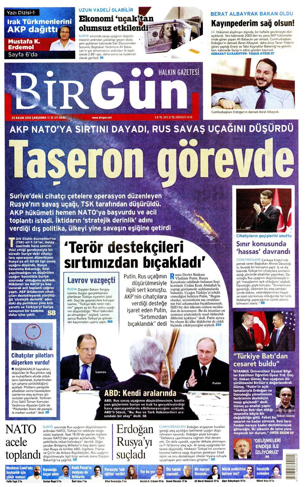 Gazeteler bugün ne yazdı? - 8