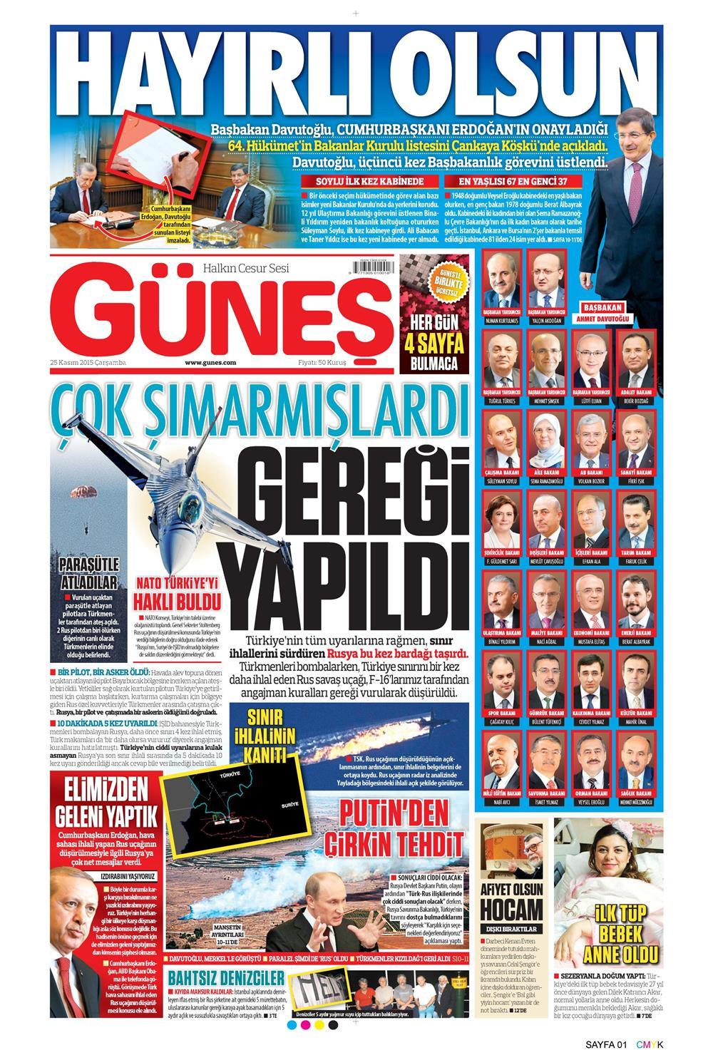 Gazeteler bugün ne yazdı? - 33