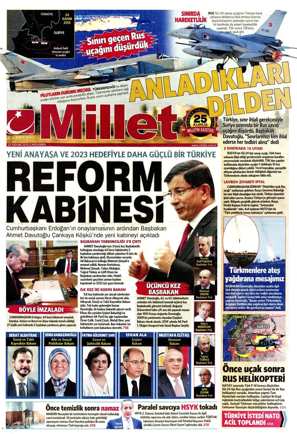 Gazeteler bugün ne yazdı? - 15