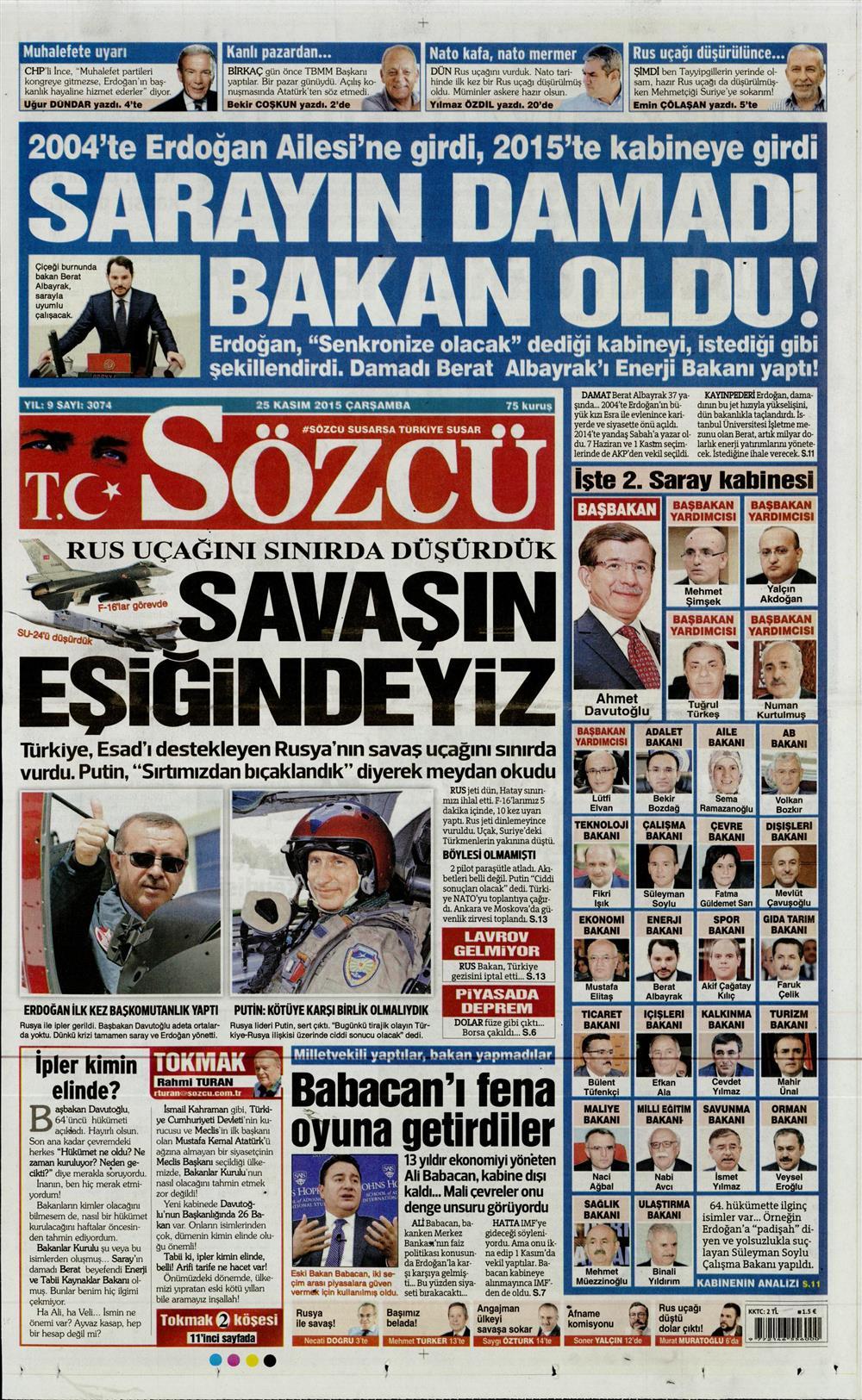 Gazeteler bugün ne yazdı? - 25