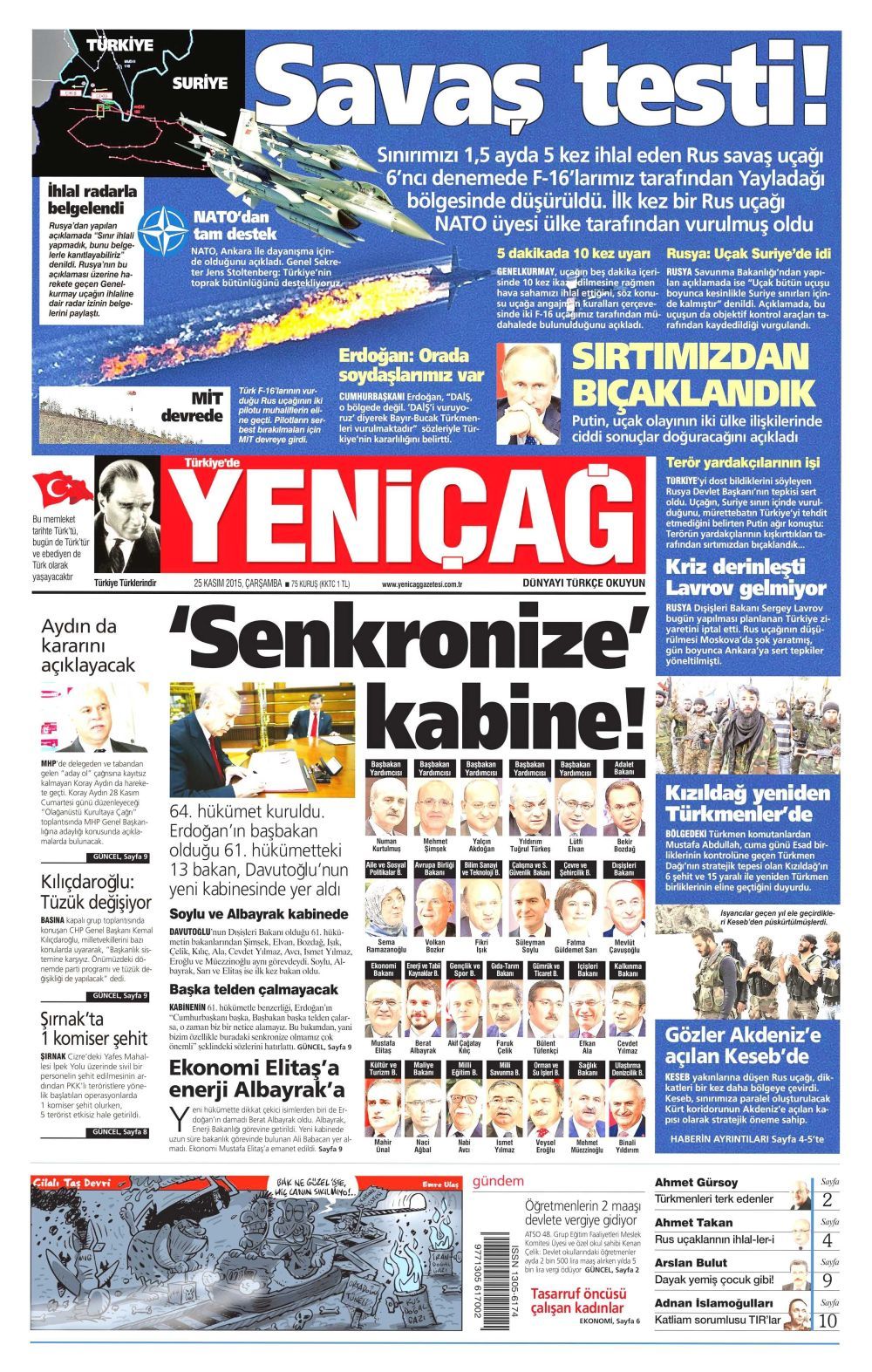 Gazeteler bugün ne yazdı? - 27