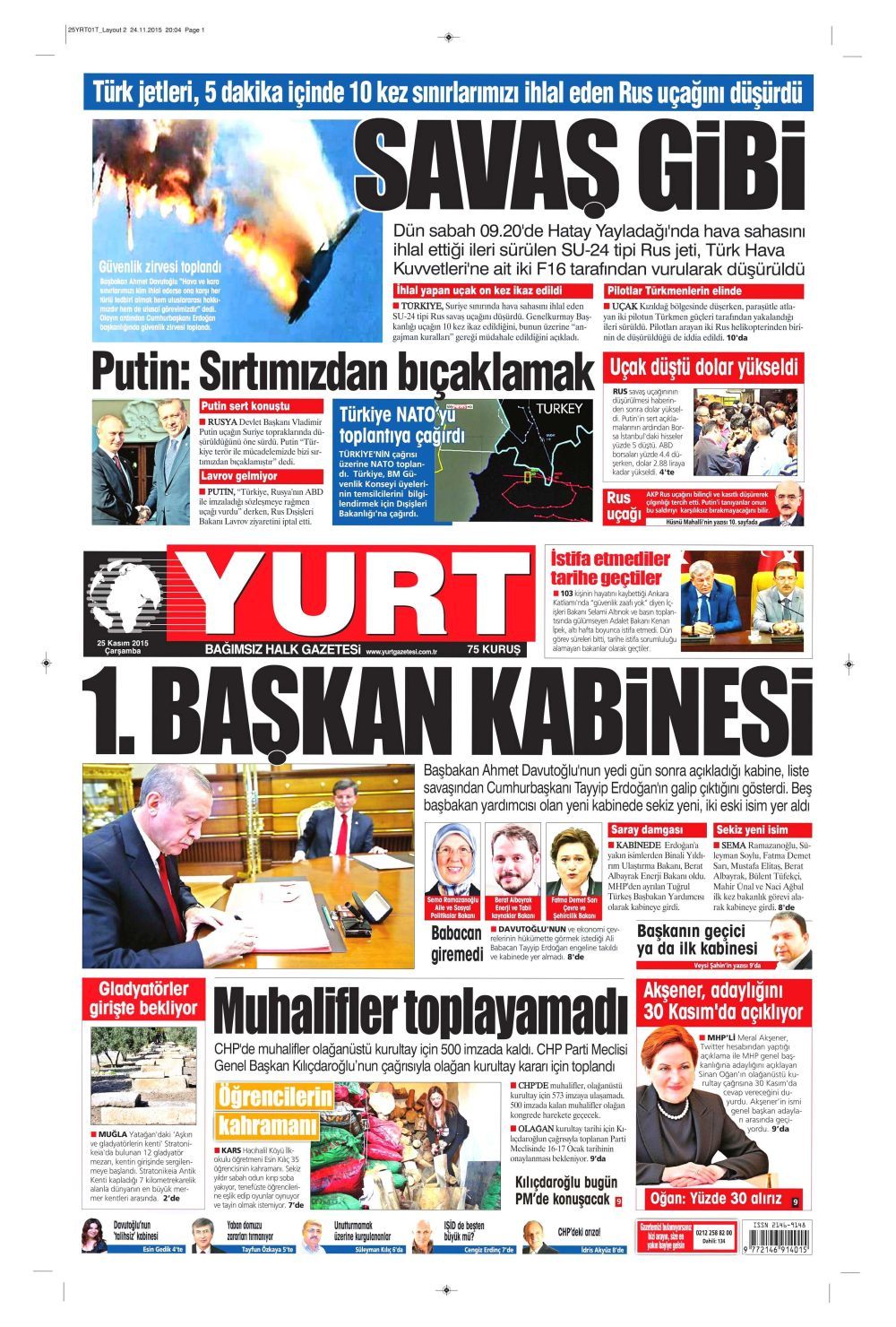 Gazeteler bugün ne yazdı? - 20