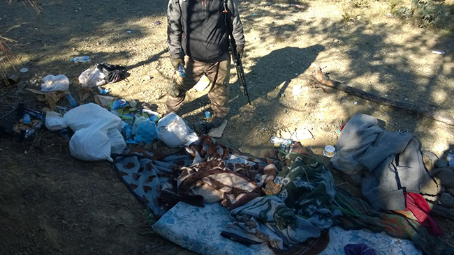 Türkmen Dağı'nda ele geçirilen mevzilerden özel fotoğraflar - 2