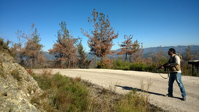 Türkmen Dağı'nda ele geçirilen mevzilerden özel fotoğraflar - 3