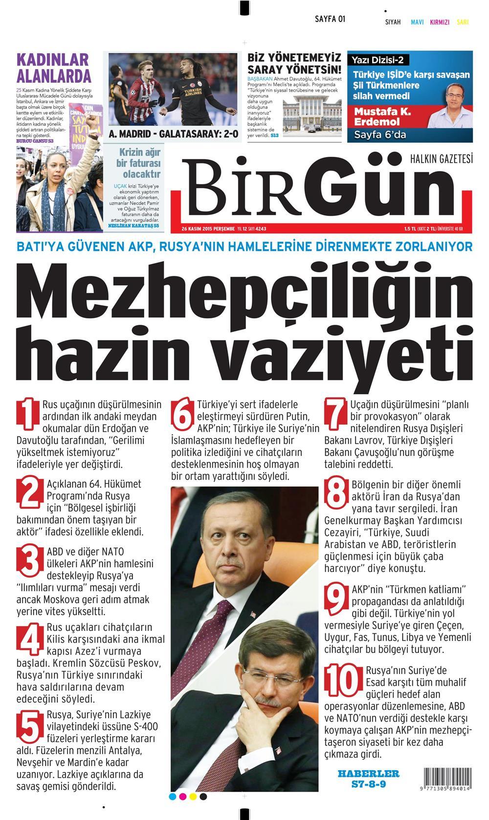Gazeteler bugün ne yazdı? - 3