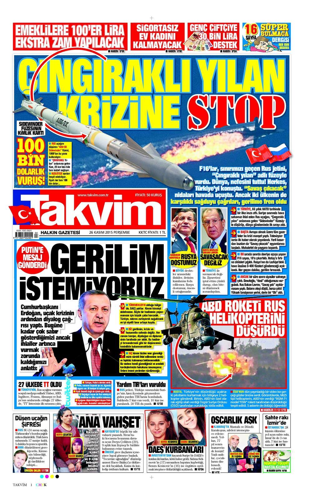 Gazeteler bugün ne yazdı? - 26