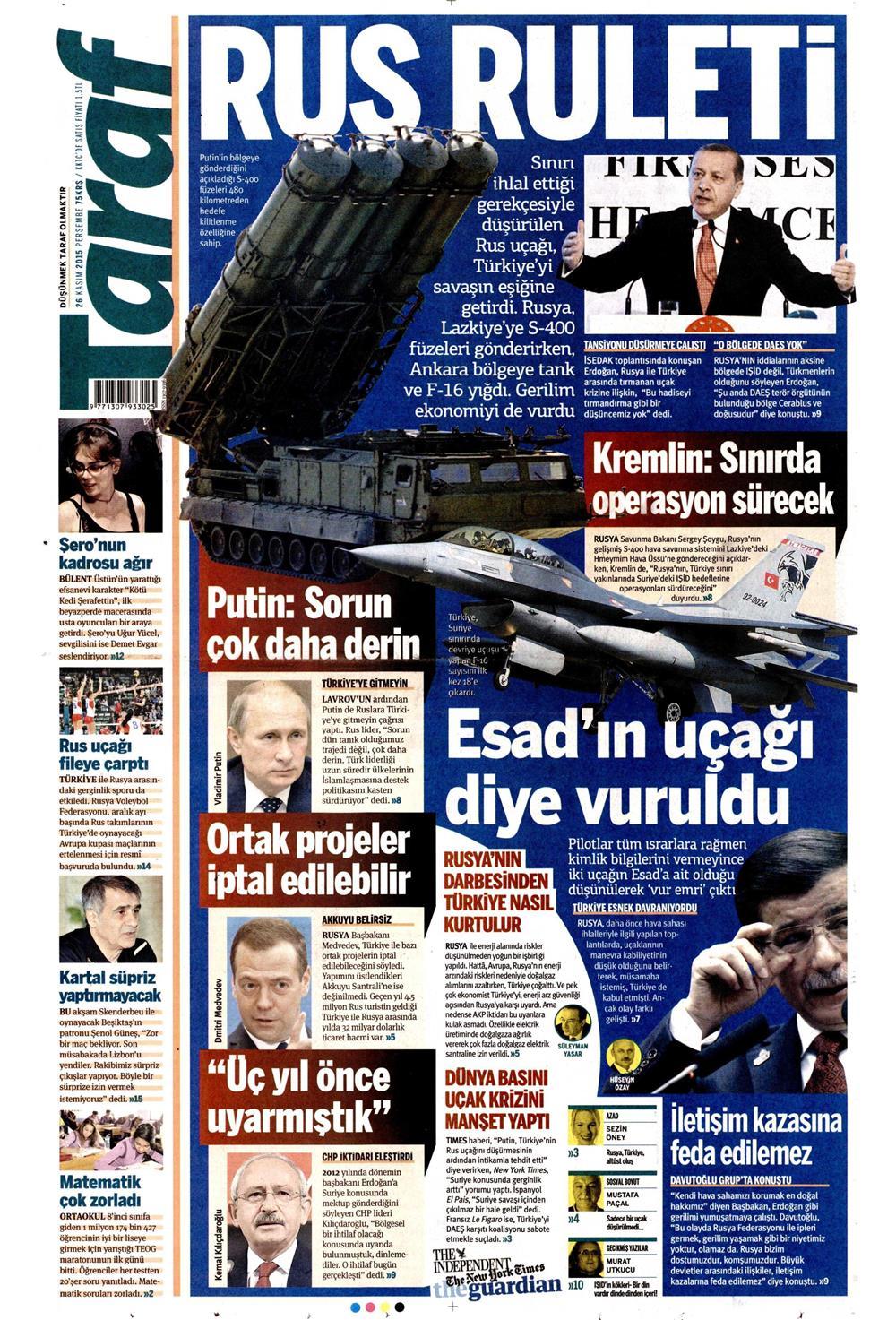 Gazeteler bugün ne yazdı? - 20