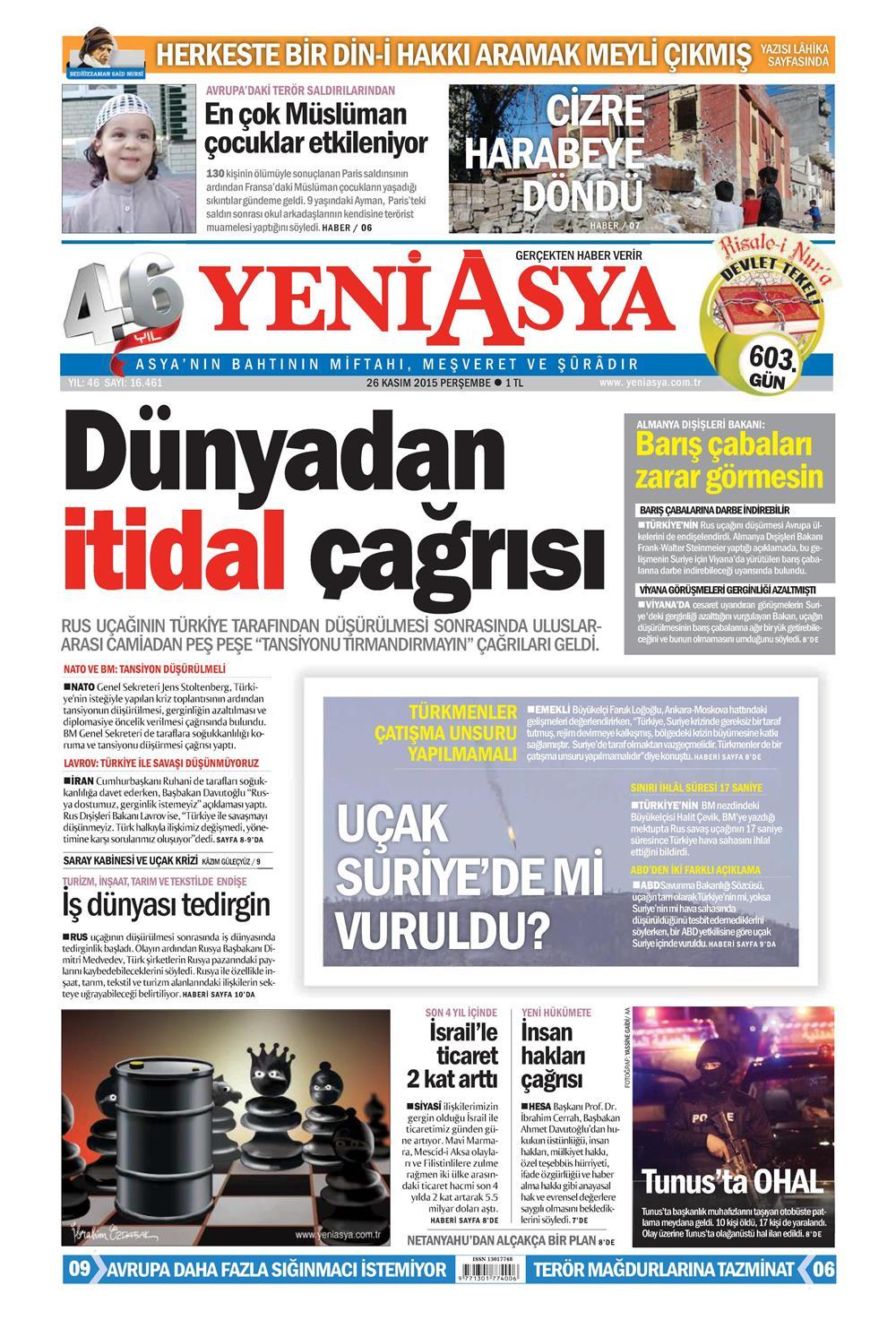 Gazeteler bugün ne yazdı? - 16