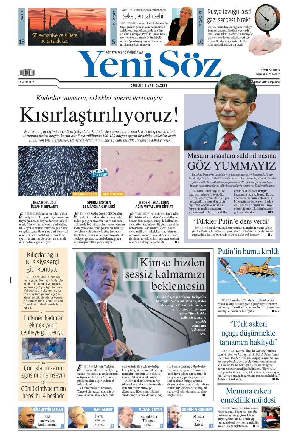 Gazeteler bugün ne yazdı? - 24