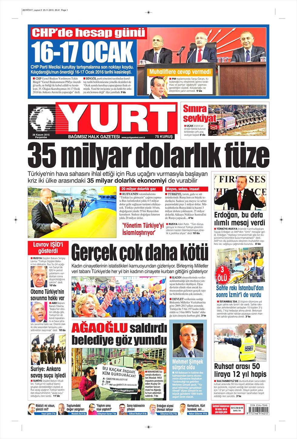 Gazeteler bugün ne yazdı? - 14