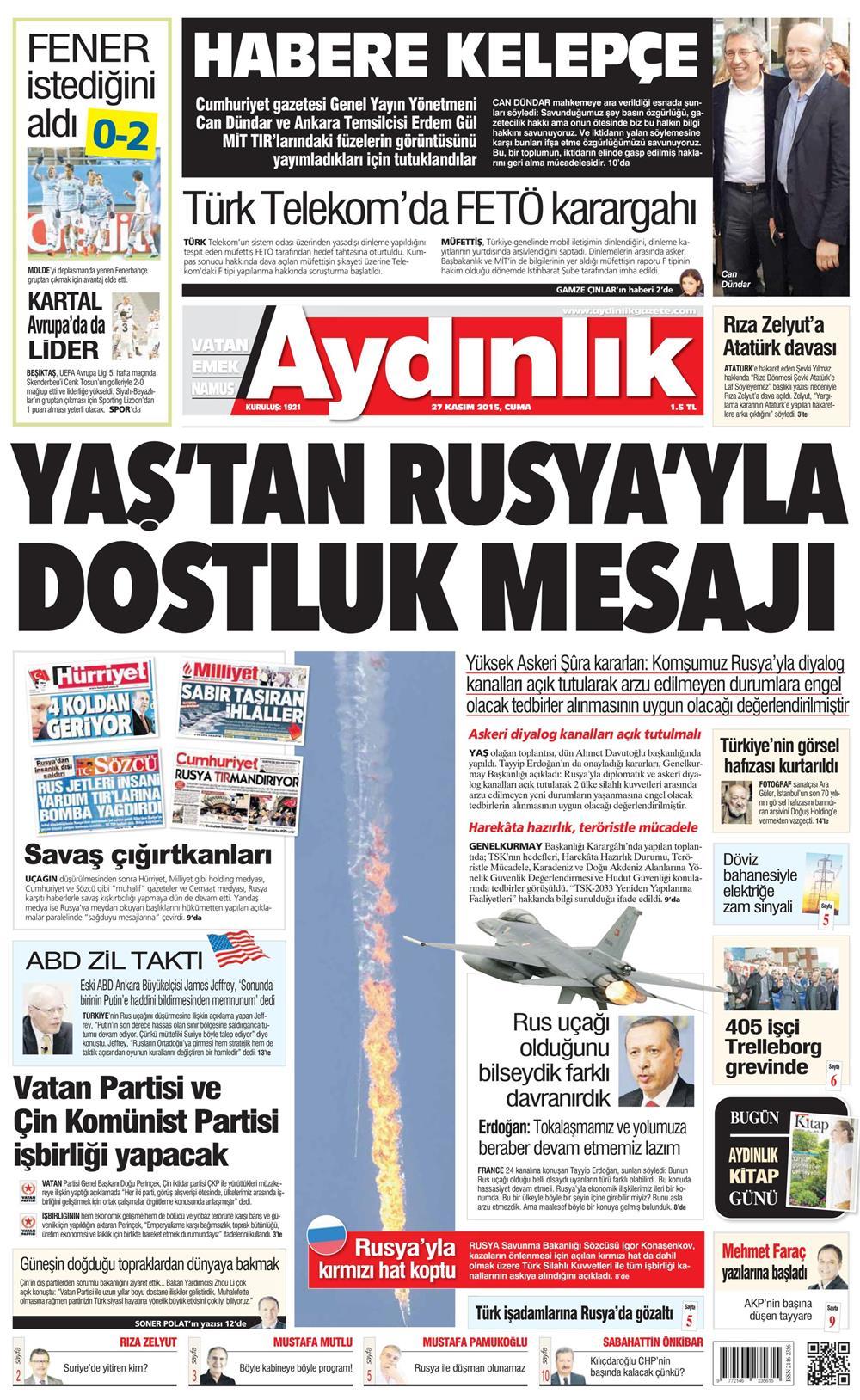 Gazeteler bugün ne yazdı? - 12