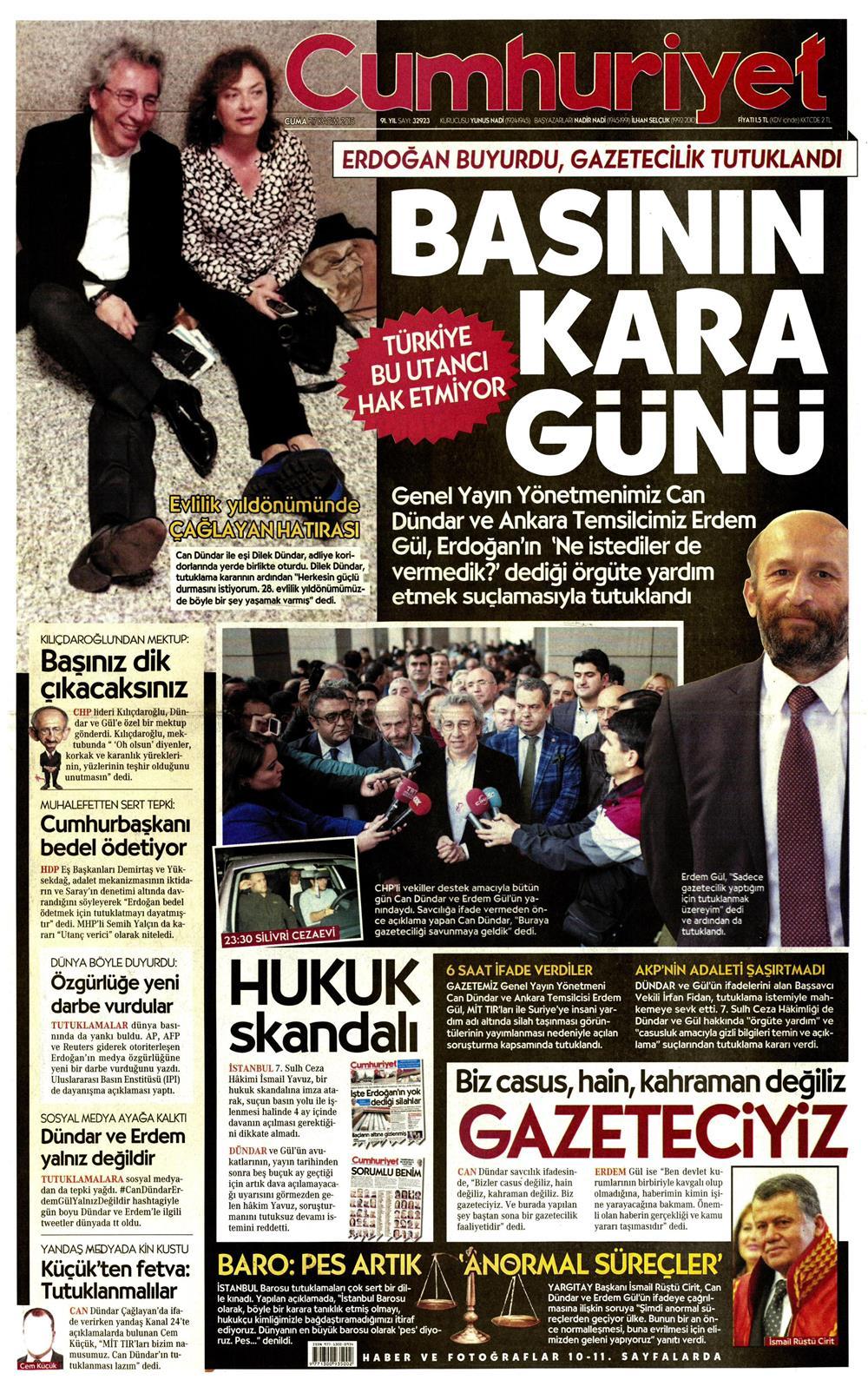 Gazeteler bugün ne yazdı? - 26