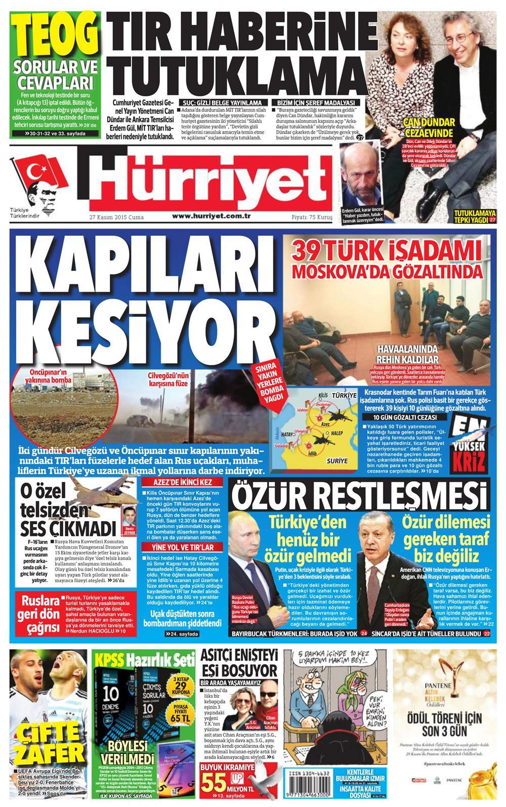 Gazeteler bugün ne yazdı? - 22