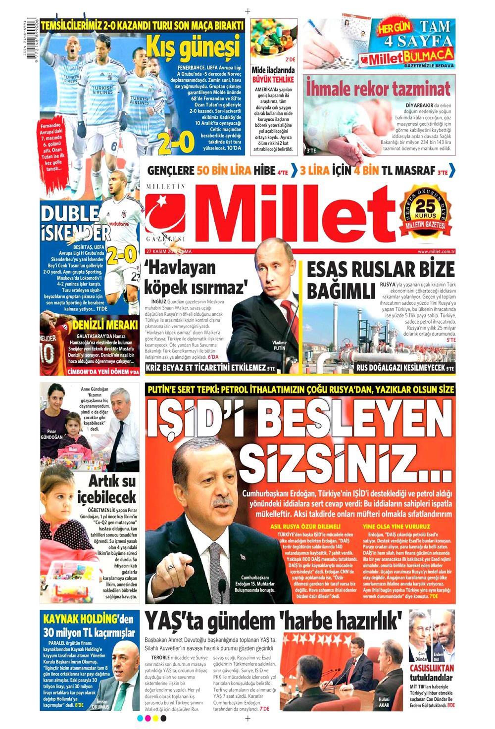 Gazeteler bugün ne yazdı? - 2