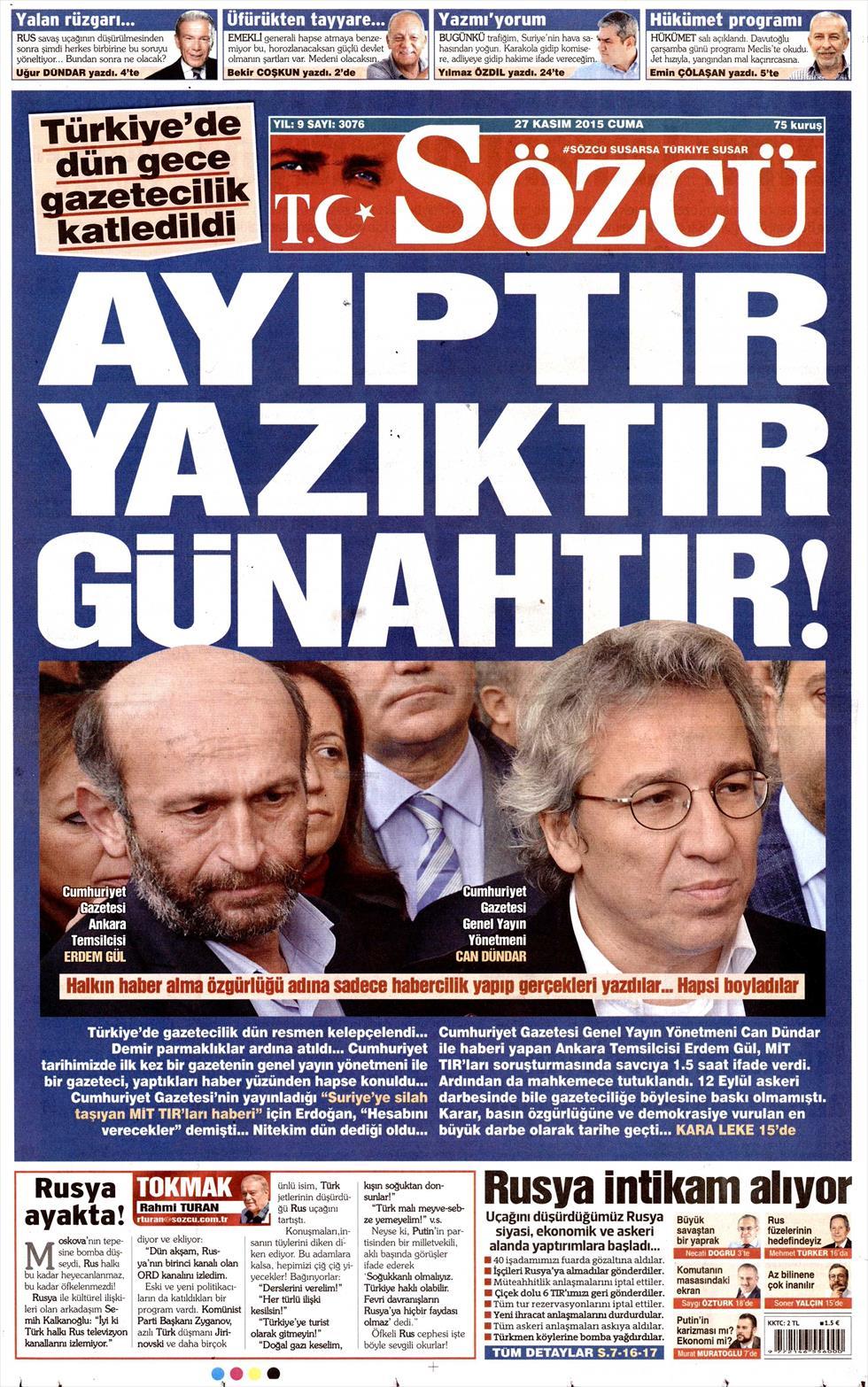 Gazeteler bugün ne yazdı? - 8