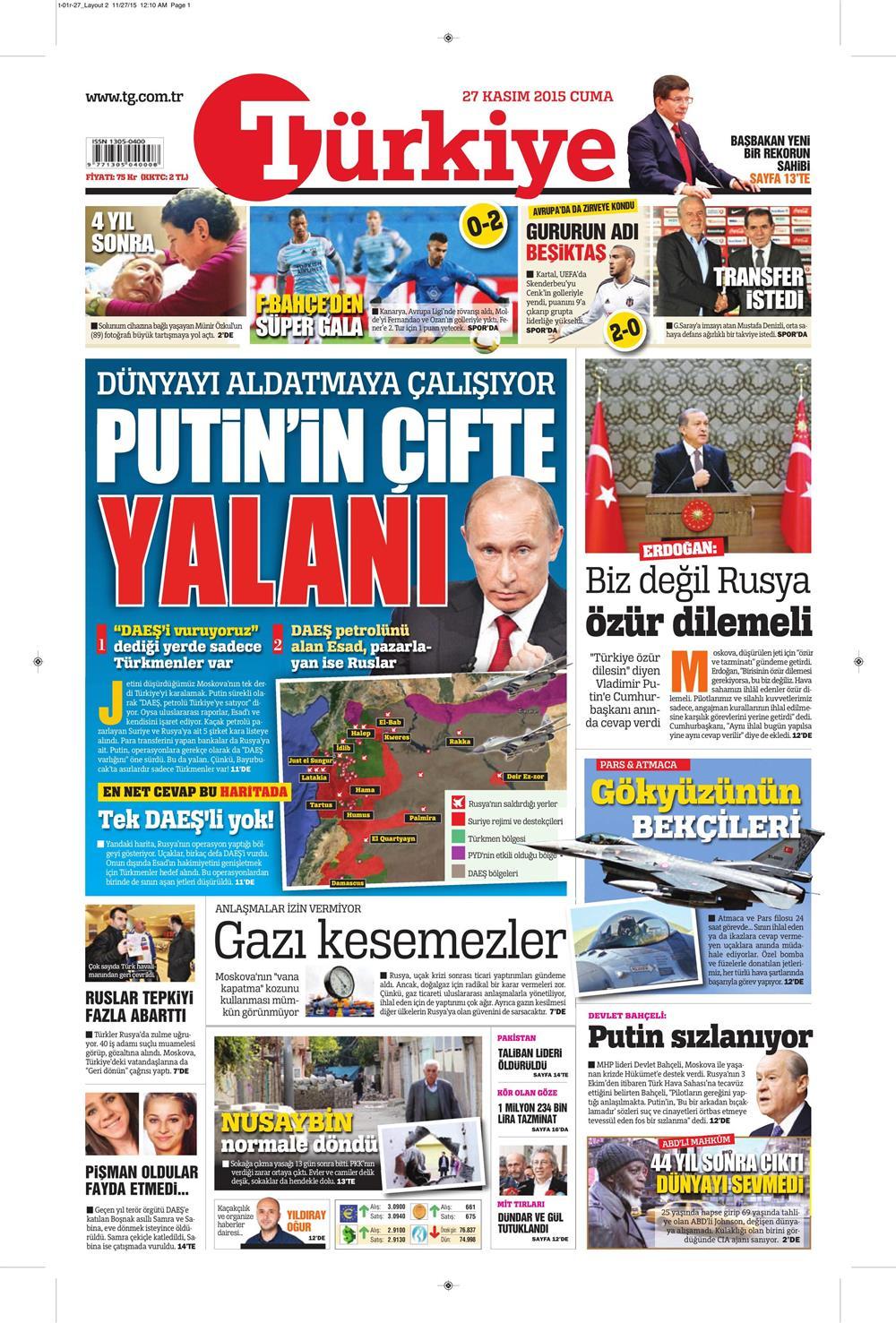 Gazeteler bugün ne yazdı? - 13