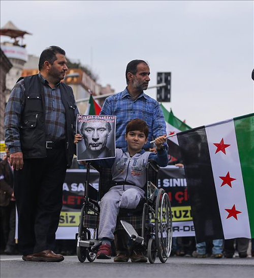 İstanbul'da Rusya Protestosu - 5