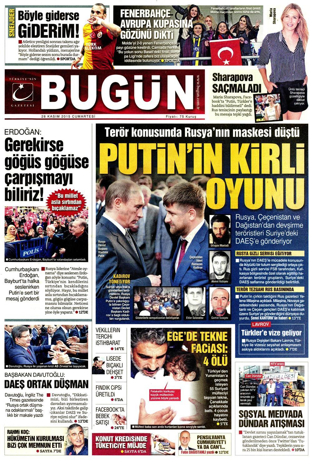 Gazeteler bugün ne yazdı? - 15