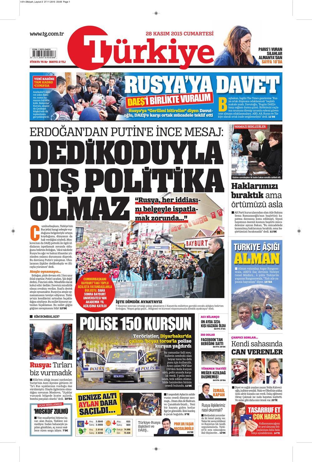 Gazeteler bugün ne yazdı? - 11