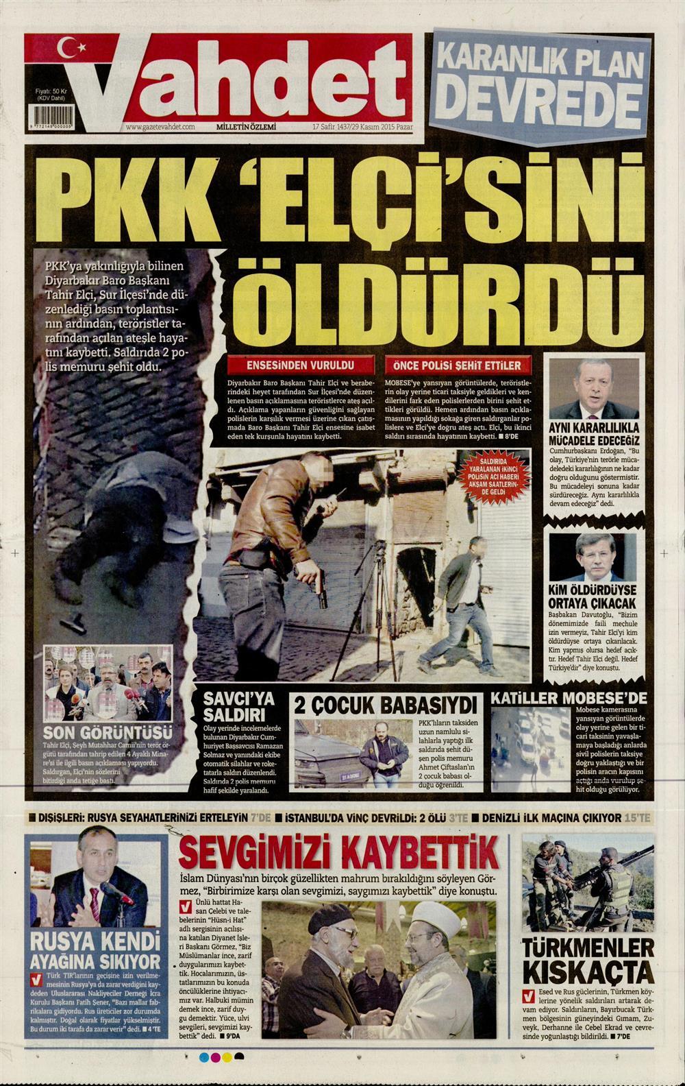 Gazeteler bugün ne yazdı? - 503