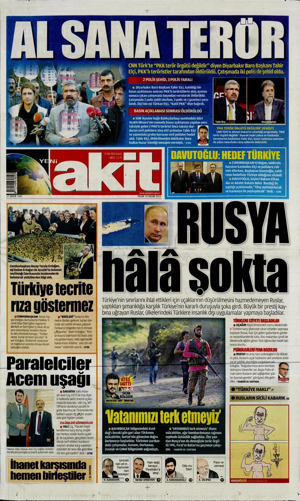 Gazeteler bugün ne yazdı? - 650