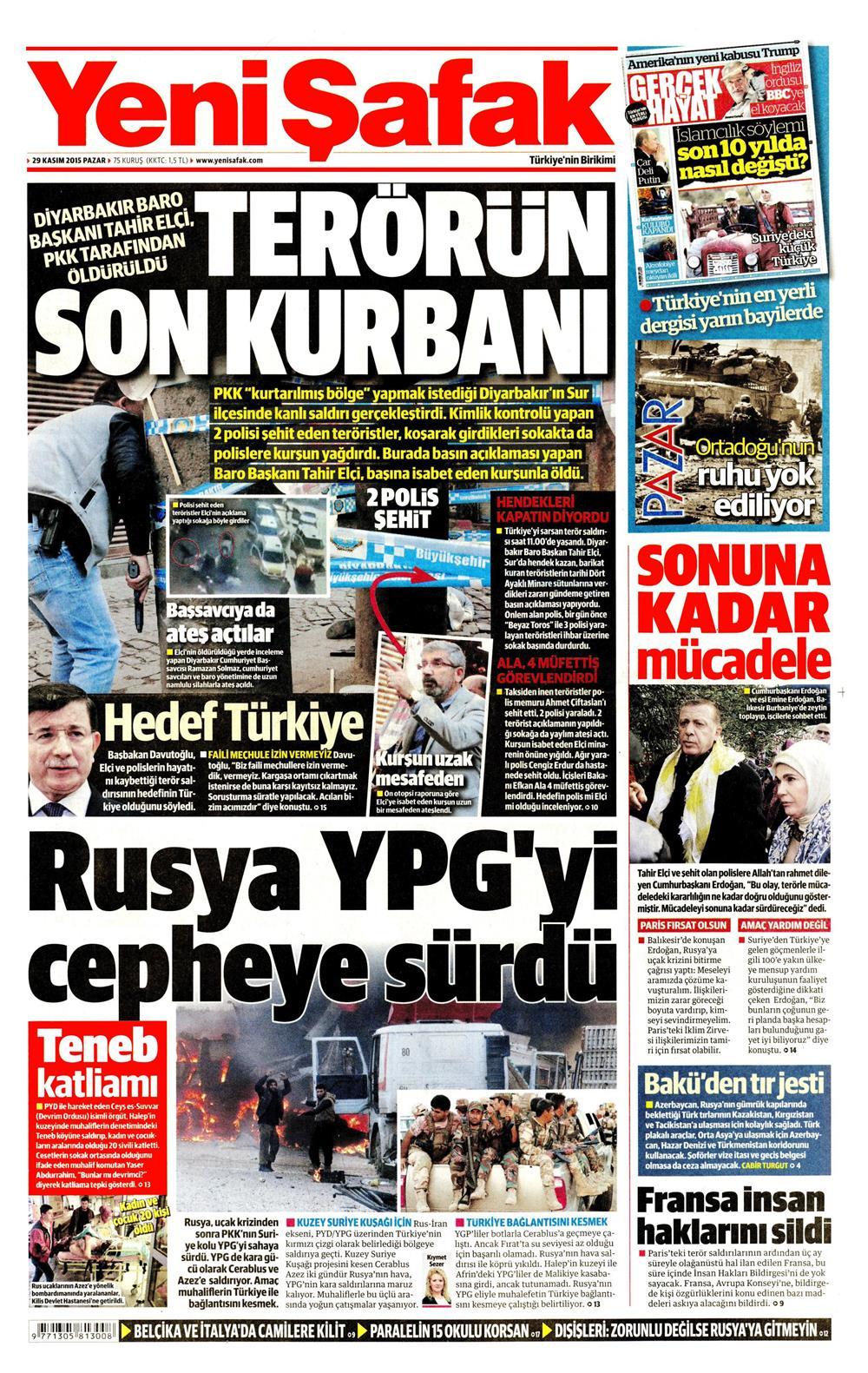 Gazeteler bugün ne yazdı? - 853