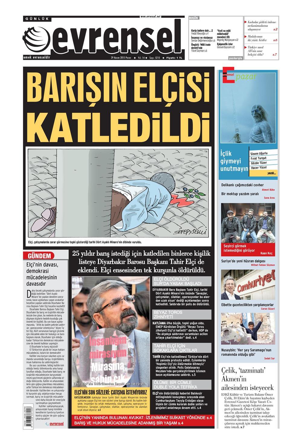 Gazeteler bugün ne yazdı? - 516