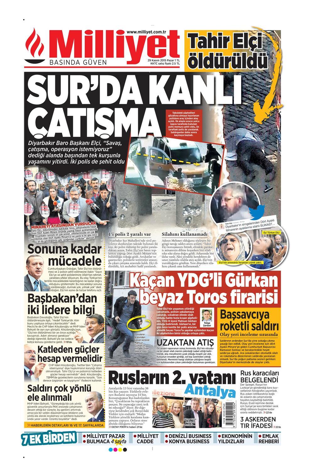 Gazeteler bugün ne yazdı? - 837