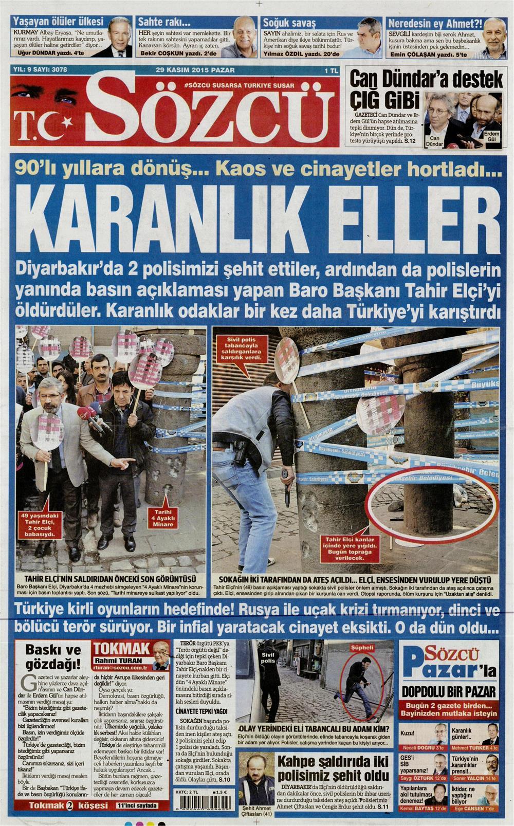 Gazeteler bugün ne yazdı? - 513