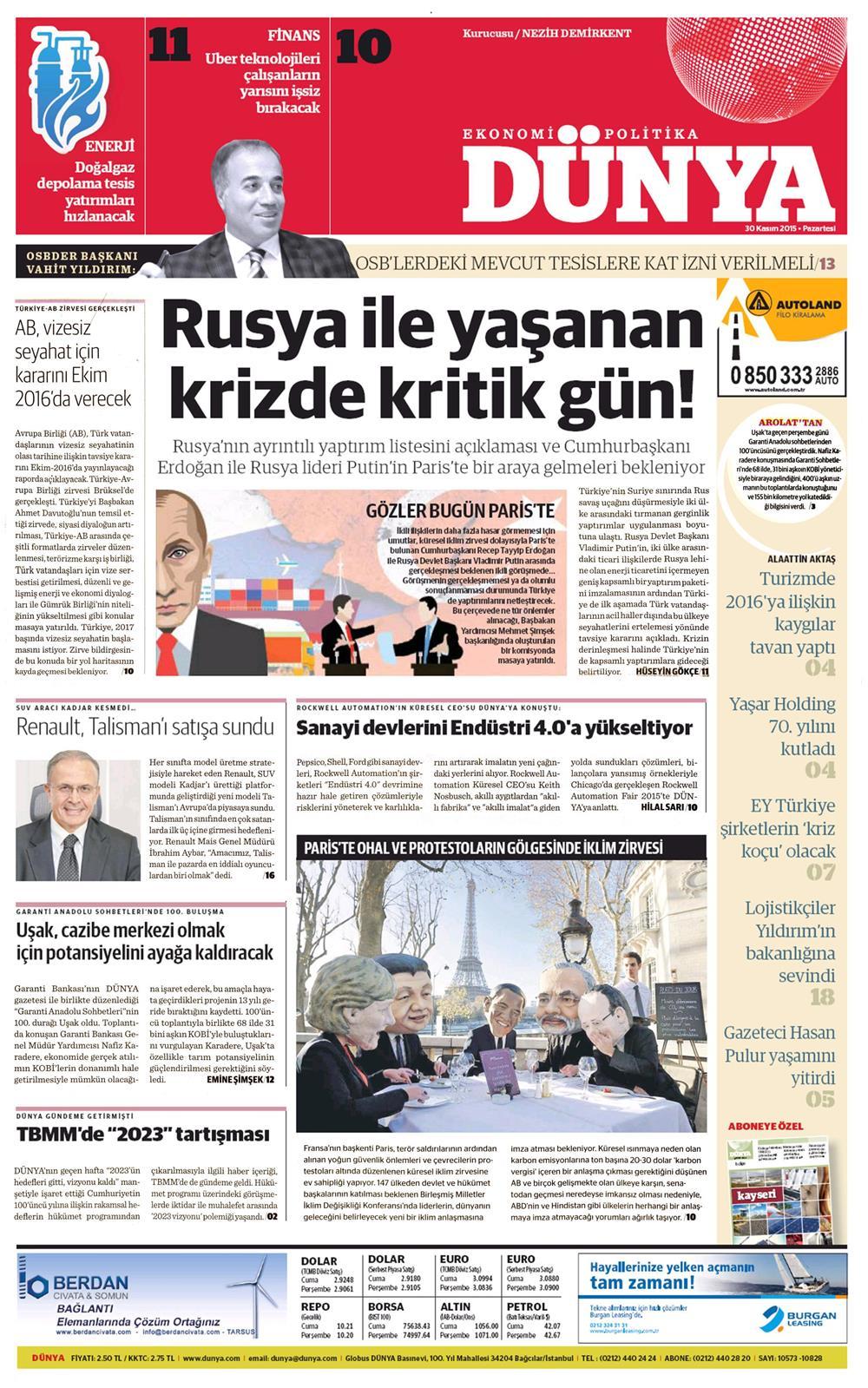 Gazeteler bugün ne yazdı? - 12