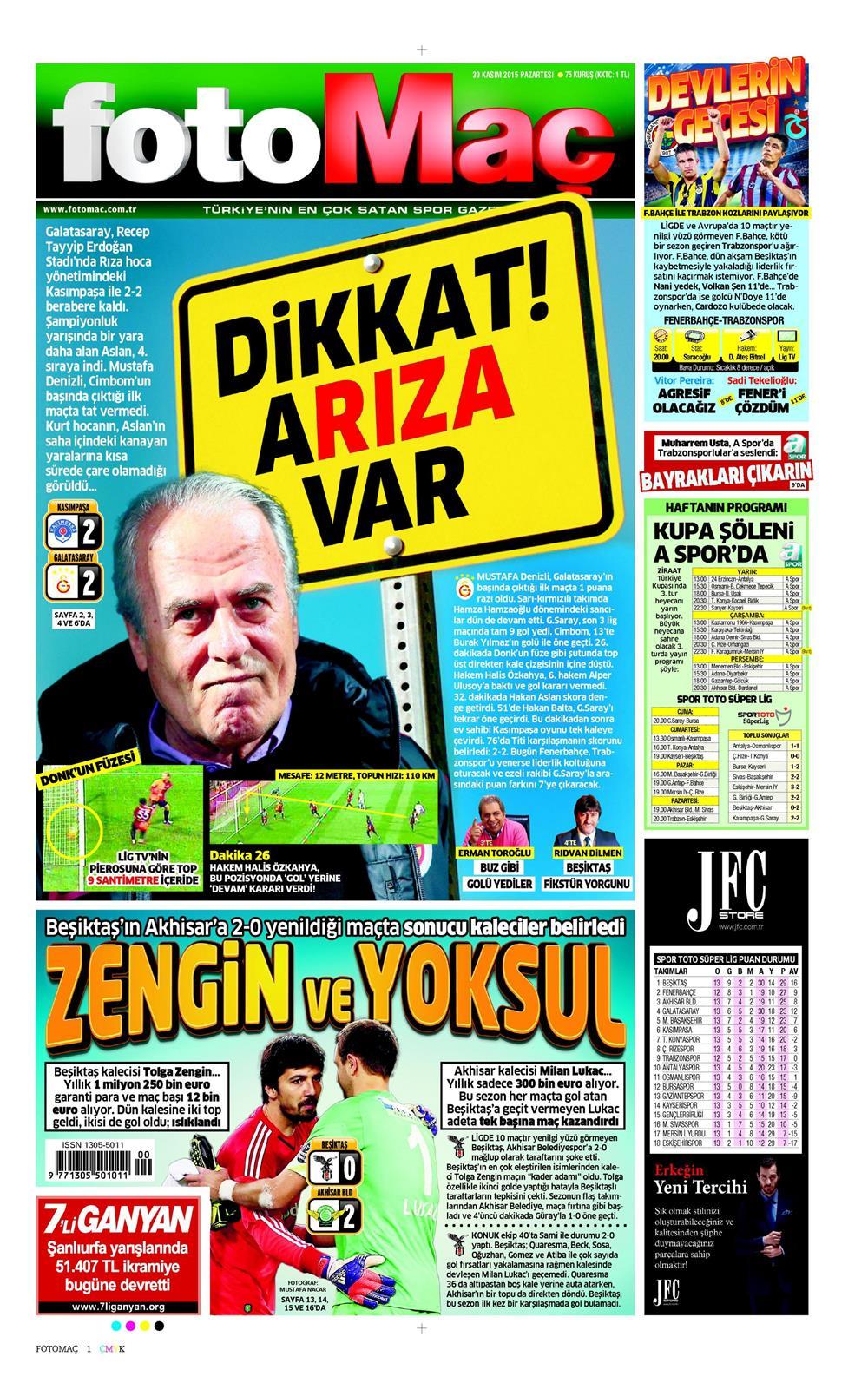 Gazeteler bugün ne yazdı? - 30