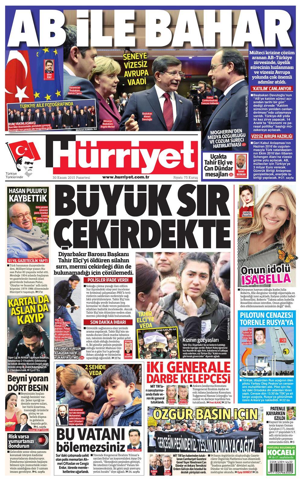 Gazeteler bugün ne yazdı? - 6