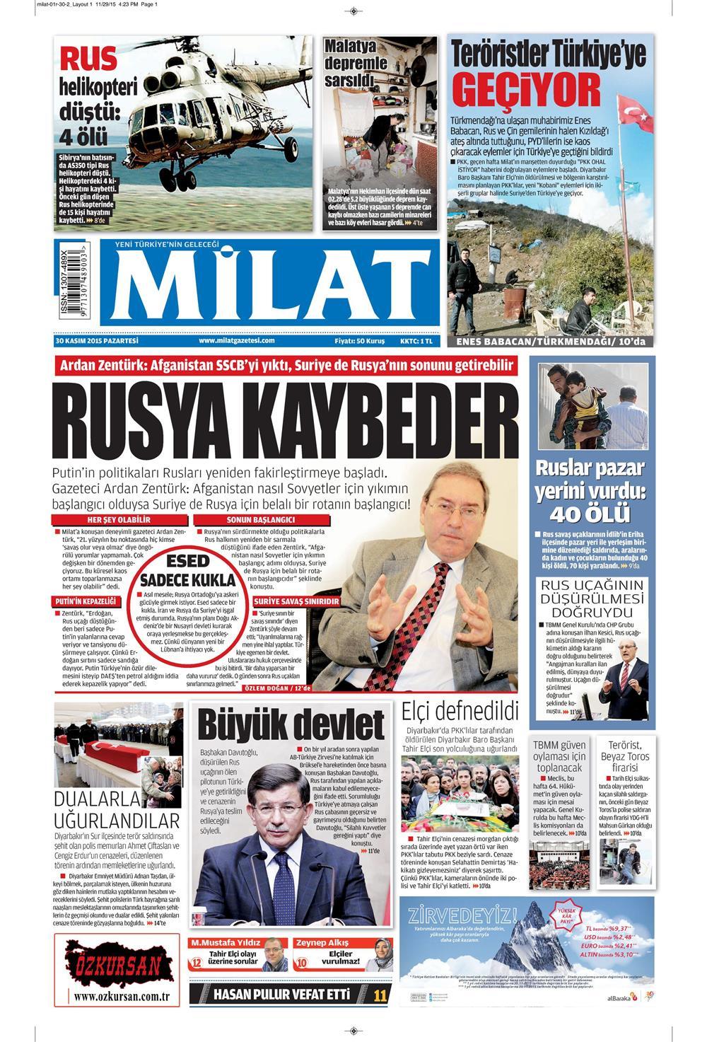 Gazeteler bugün ne yazdı? - 18