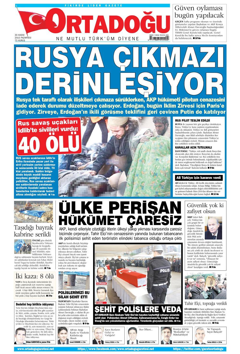 Gazeteler bugün ne yazdı? - 24