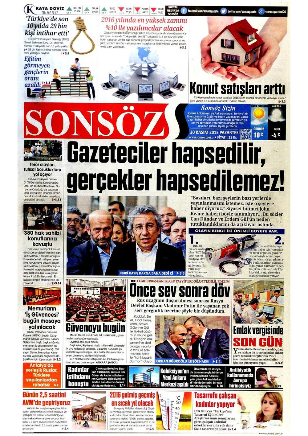 Gazeteler bugün ne yazdı? - 19