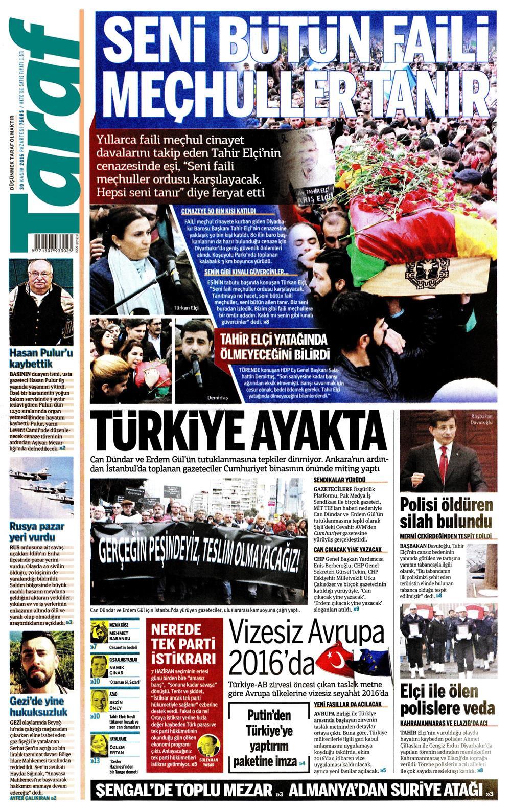 Gazeteler bugün ne yazdı? - 15