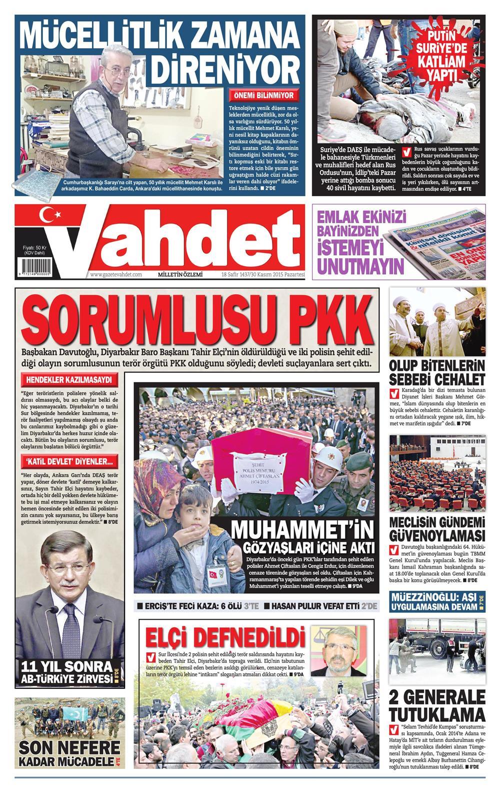 Gazeteler bugün ne yazdı? - 28