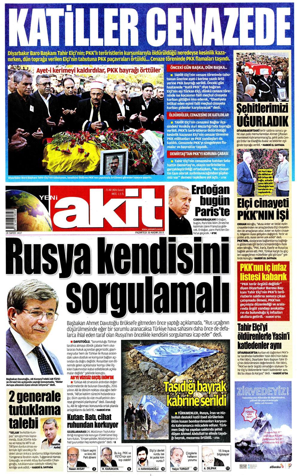 Gazeteler bugün ne yazdı? - 13