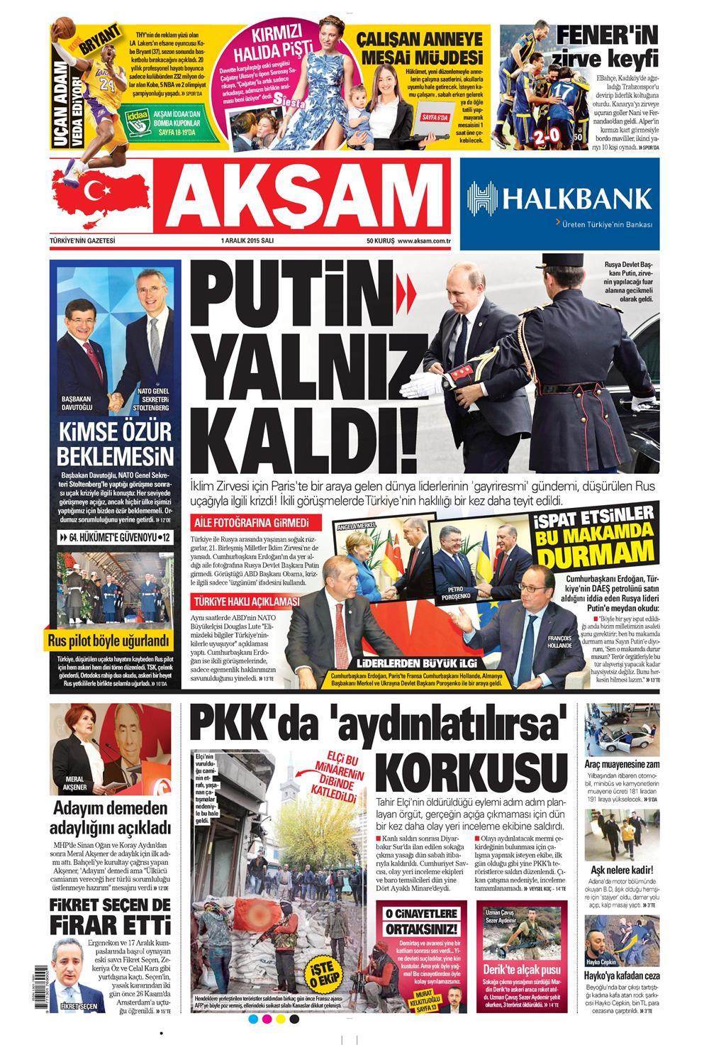 Gazeteler bugün ne yazdı? - 2